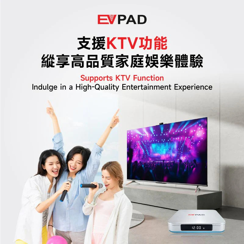 EVPAD 12P Android TV Box (International Version)